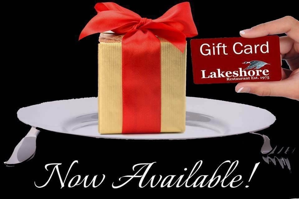 Lakeshore Restaurant Gift Certificates