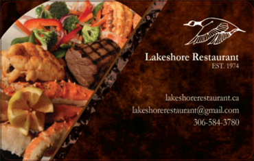 Lakeshore Restaurant Gift Card