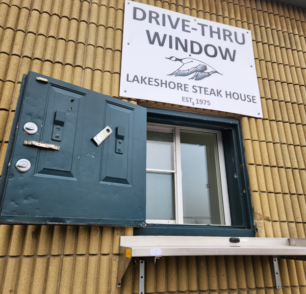 Lakeshore Restaurant Drive Through Window